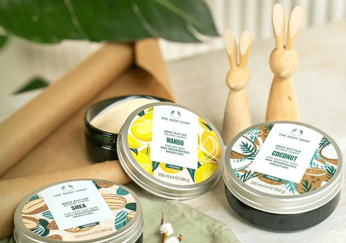 rewards and discounts on The Body Shop